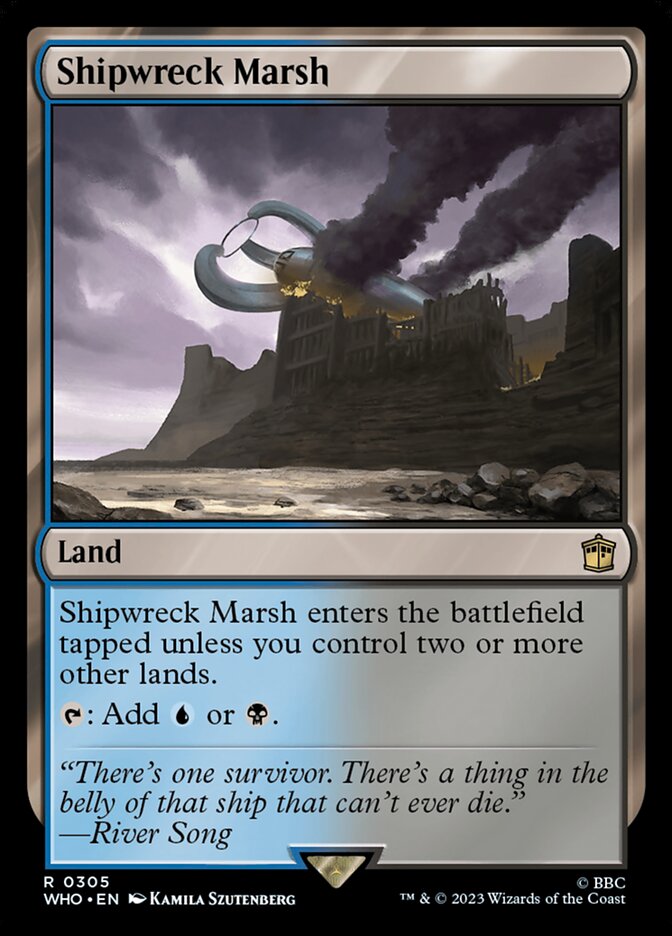 Shipwreck Marsh (305) - Doctor Who (WHO)