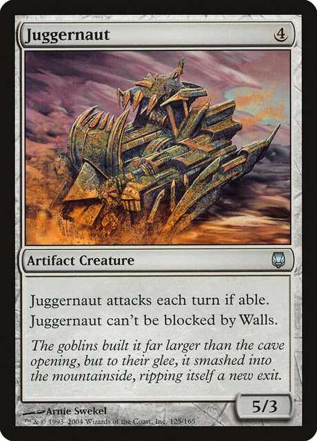 Juggernaut (125) - Darksteel (DST)