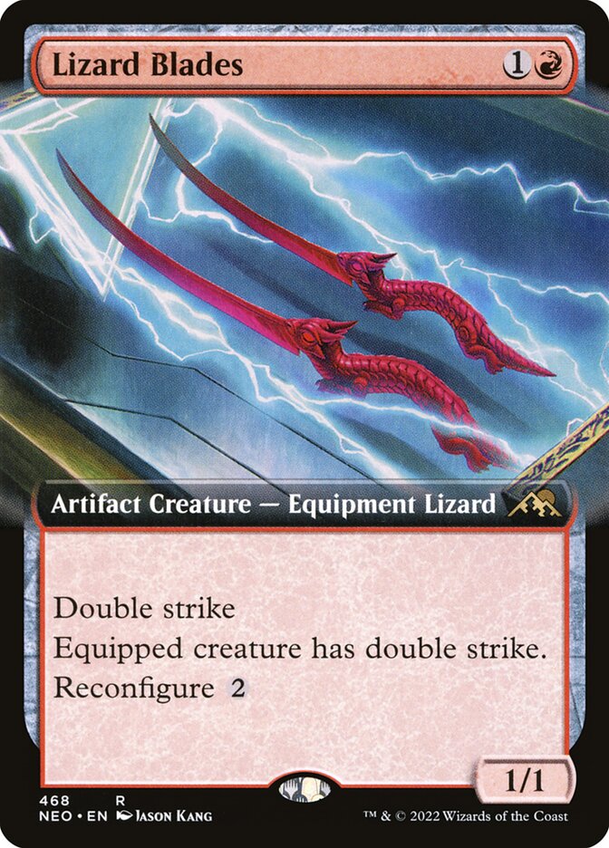 Lizard Blades (468) - Kamigawa: Neon Dynasty (NEO)