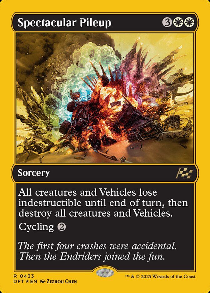 Spectacular Pileup - [First Place Foil] Aetherdrift (DFT)