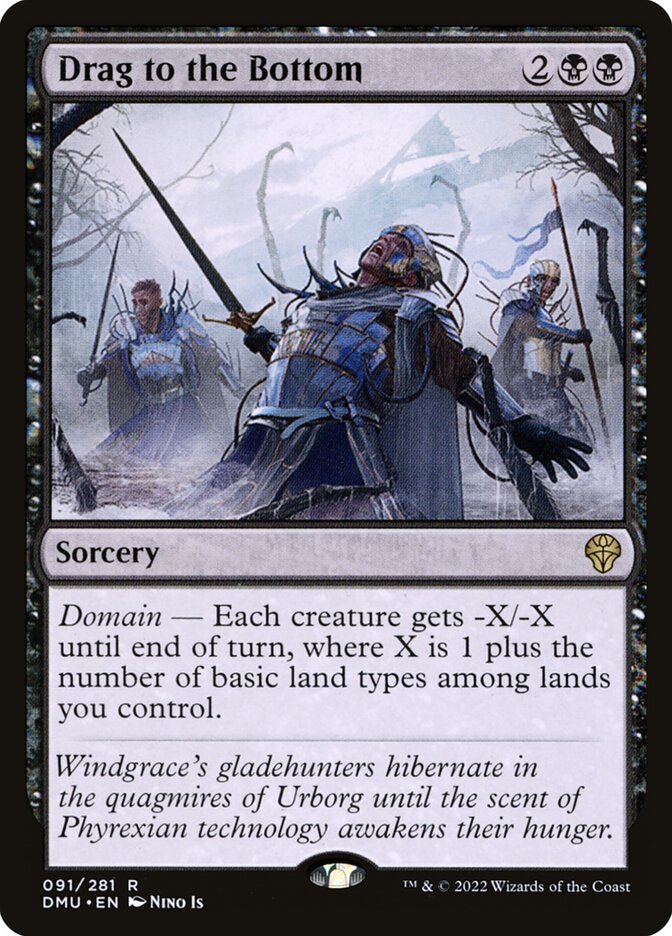 Drag to the Bottom (91) - Dominaria United (DMU)