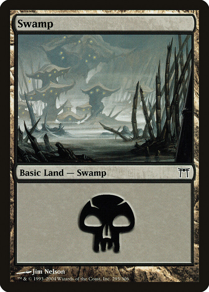 Swamp (295) - Champions of Kamigawa (CHK)