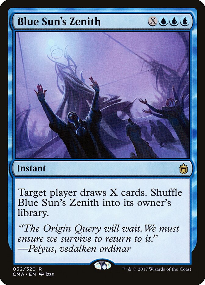 Blue Sun's Zenith (32) - Commander Anthology (CMA)