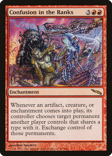 Confusion in the Ranks (87) - Mirrodin (MRD)