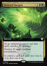Immoral Bargain (95) - Secrets of Strixhaven Commander (SOC)
