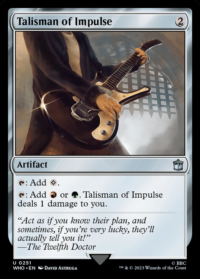 Talisman of Impulse (251) - Doctor Who (WHO)