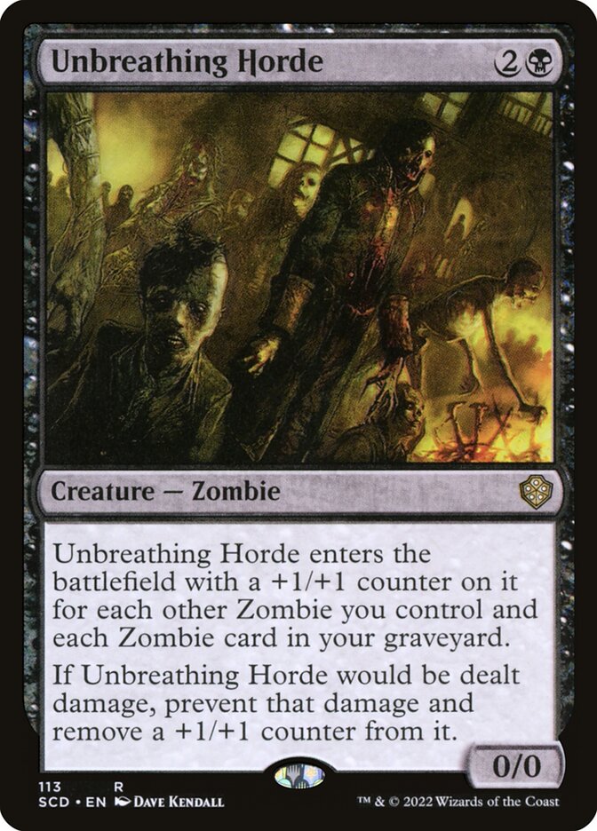 Unbreathing Horde (113) - Starter Commander Decks (SCD)