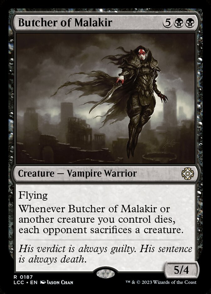 Butcher of Malakir (187) - The Lost Caverns of Ixalan Commander (LCC)