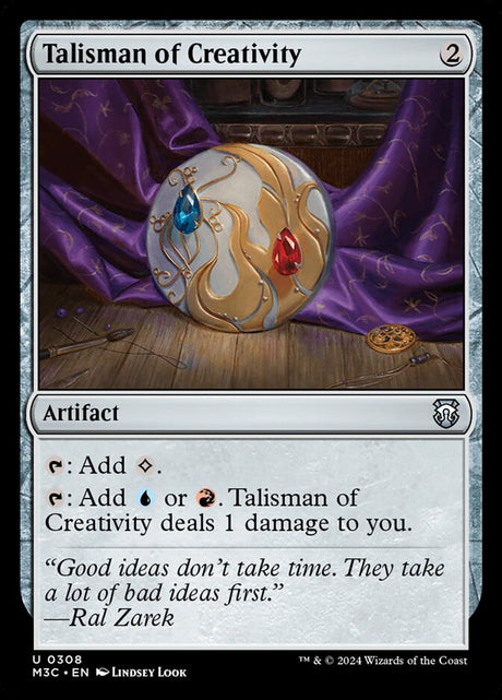 Talisman of Creativity (308) - Modern Horizons 3 Commander (M3C)