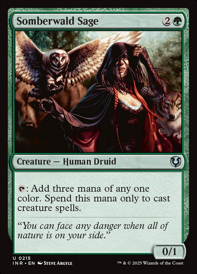 Somberwald Sage - [Foil] Innistrad Remastered (INR)