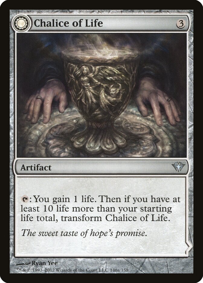 Chalice of Life // Chalice of Death (146) - Dark Ascension (DKA)
