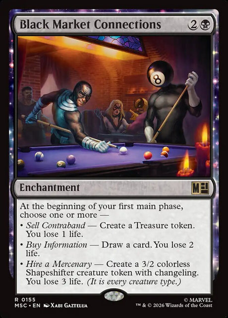 Black Market Connections (155) - Marvel Super Heroes Commander (MSC)