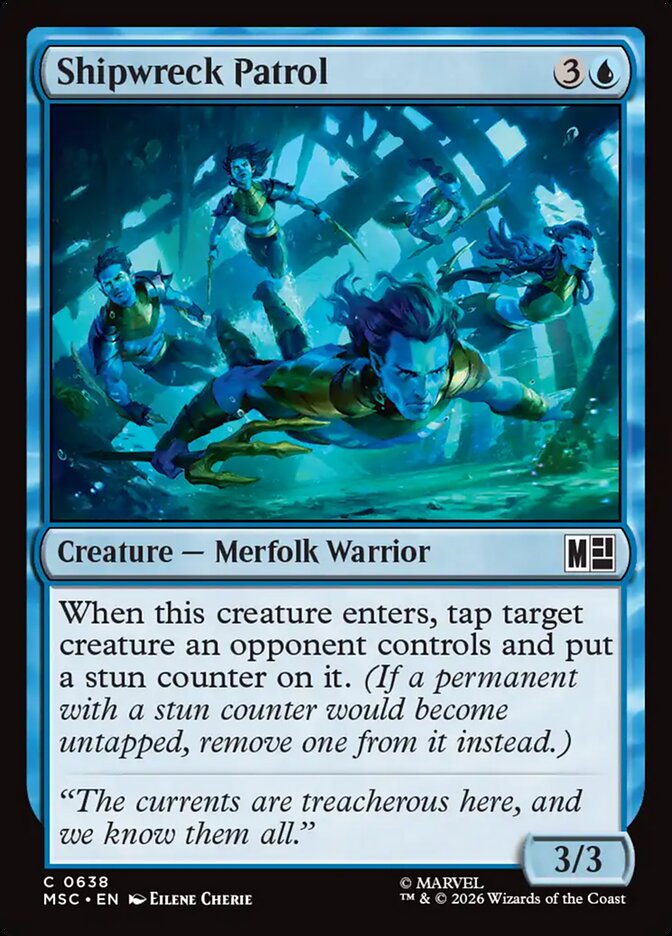 Shipwreck Patrol (638) - Marvel Super Heroes Commander (MSC)