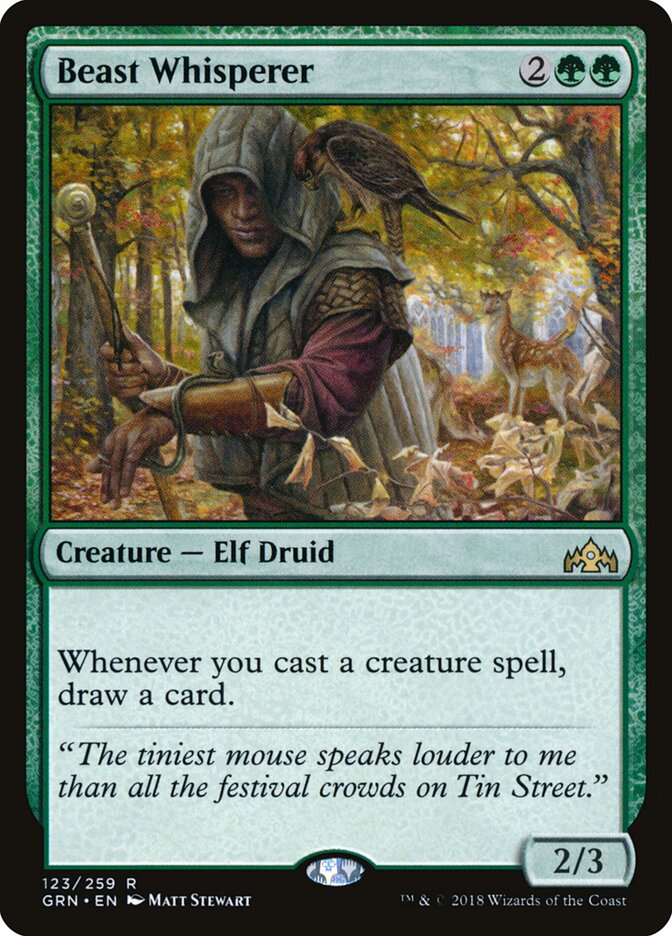 Beast Whisperer (123) - Guilds of Ravnica (GRN)