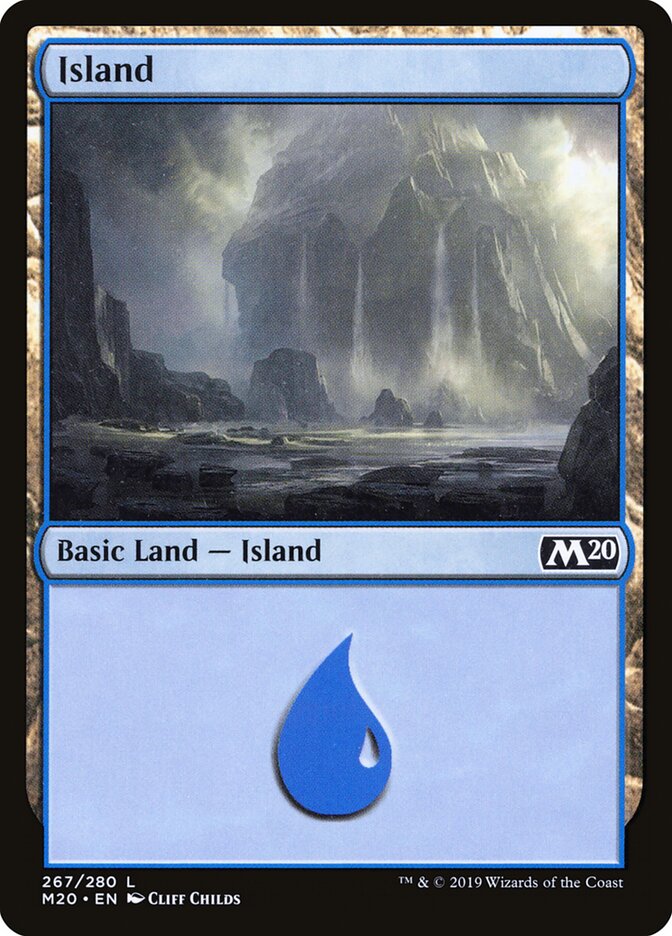 Island (267) - Core Set 2020 (M20)
