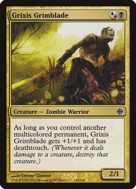 Grixis Grimblade (134) - Alara Reborn (ARB)