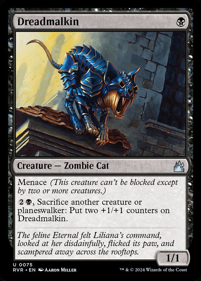 Dreadmalkin (75) - Ravnica Remastered (RVR)