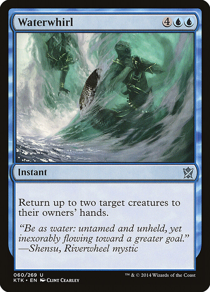 Waterwhirl (60) - Khans of Tarkir (KTK)
