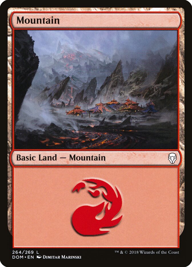 Mountain (264) - Dominaria (DOM)
