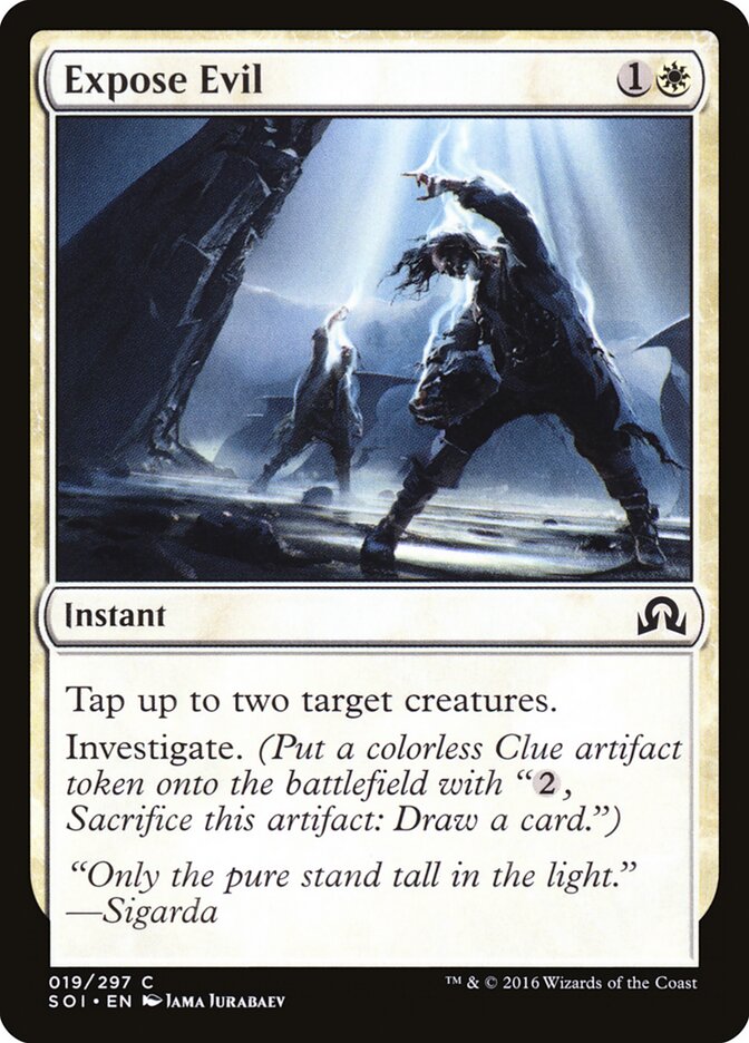 Expose Evil (19) - Shadows over Innistrad (SOI)