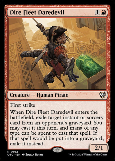 Dire Fleet Daredevil (162) - Outlaws of Thunder Junction Commander (OTC)