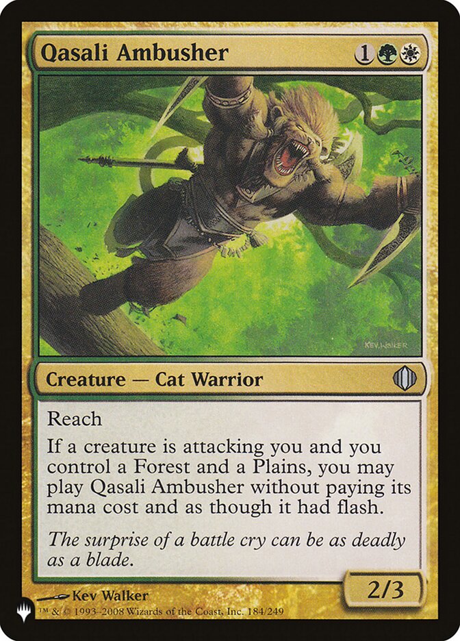 Qasali Ambusher (ALA-184) - The List (PLST)