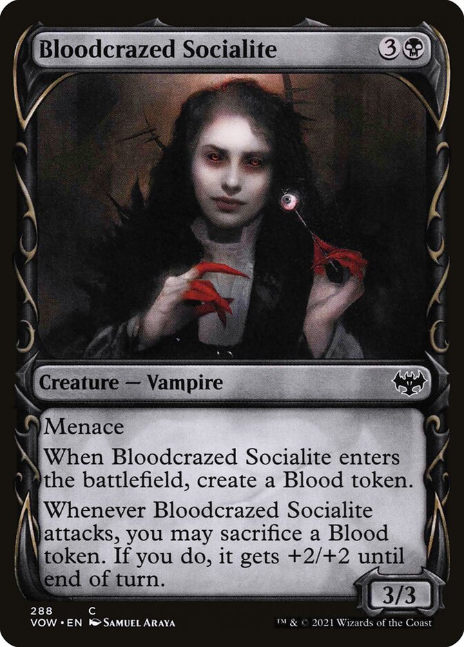 Bloodcrazed Socialite (288) - Innistrad: Crimson Vow (VOW)