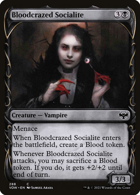 Bloodcrazed Socialite (288) - Innistrad: Crimson Vow (VOW)