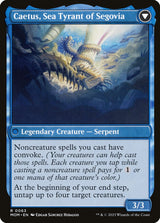 Invasion of Segovia // Caetus, Sea Tyrant of Segovia (63) - March of the Machine (MOM)
