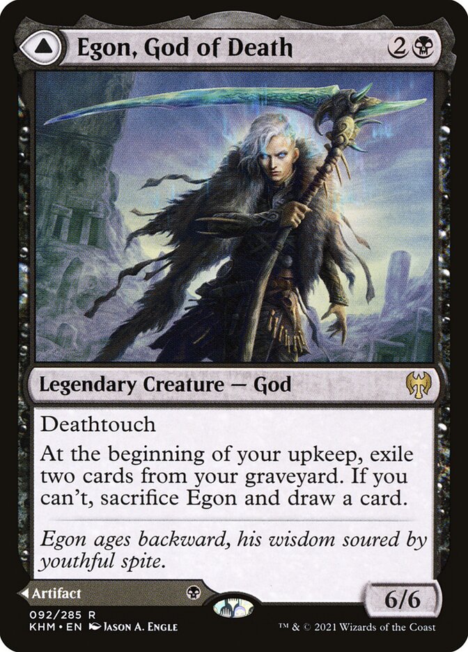 Egon, God of Death // Throne of Death (92) - Kaldheim (KHM)