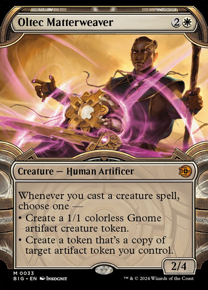 Oltec Matterweaver - [Foil, Showcase] The Big Score (BIG)