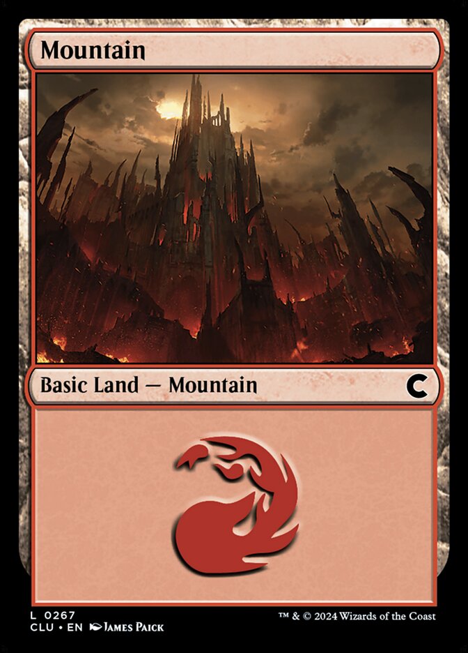 Mountain (267) - Ravnica: Clue Edition (CLU)