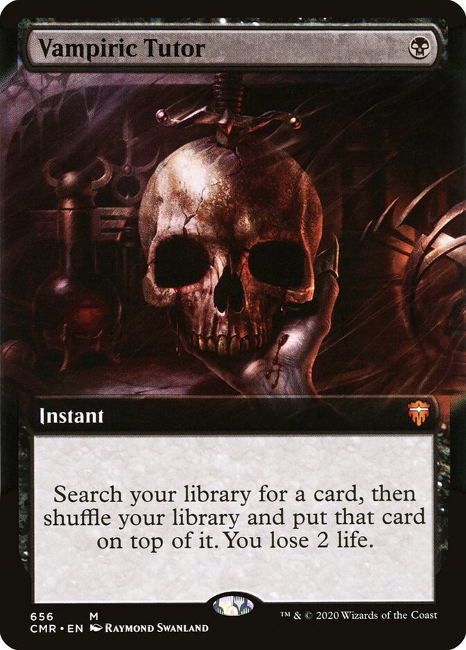 Vampiric Tutor (656) - Commander Legends (CMR)