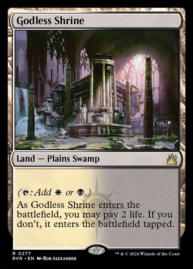 Godless Shrine (277) - Ravnica Remastered (RVR)