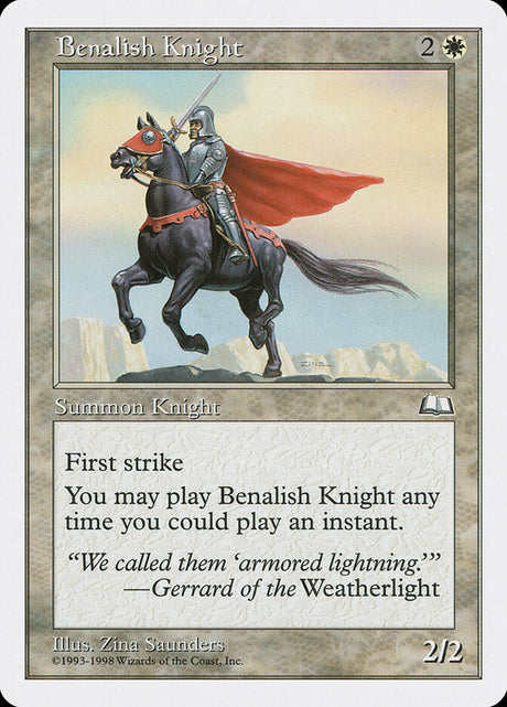 Benalish Knight (3) - Anthologies (ATH)