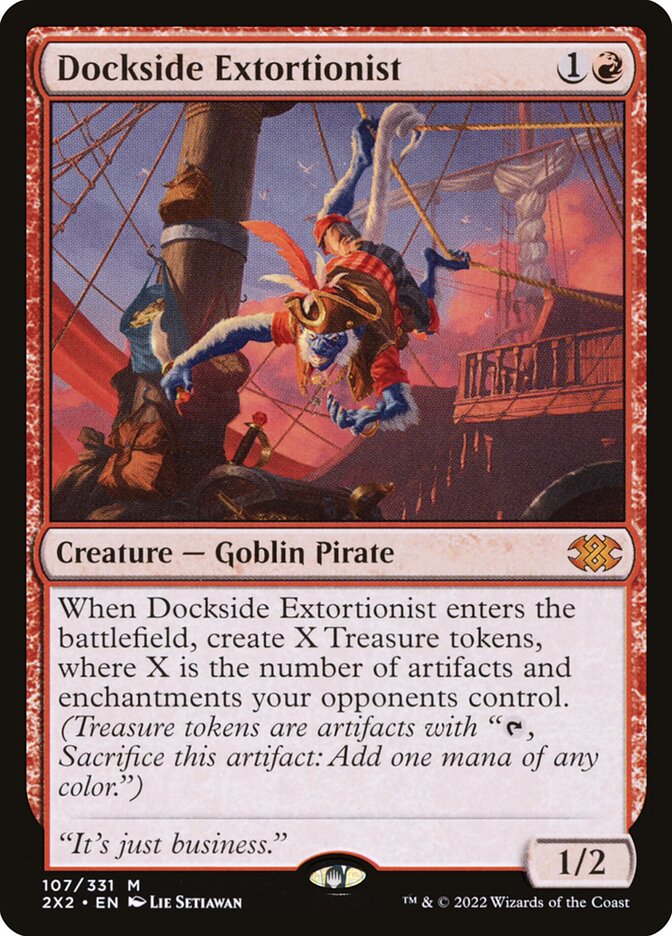 Dockside Extortionist (107) - Double Masters 2022 (2X2)