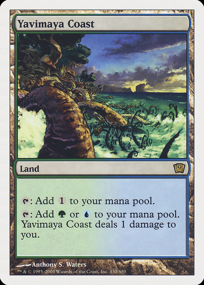 Yavimaya Coast (330) - Ninth Edition (9ED)