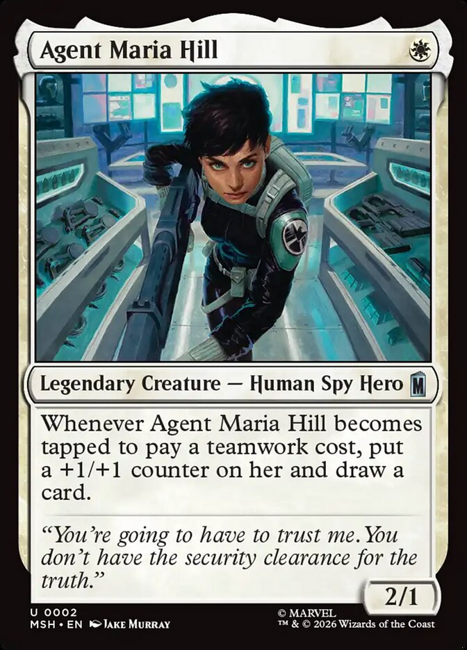 Agent Maria Hill (2) - Marvel Super Heroes (MSH)