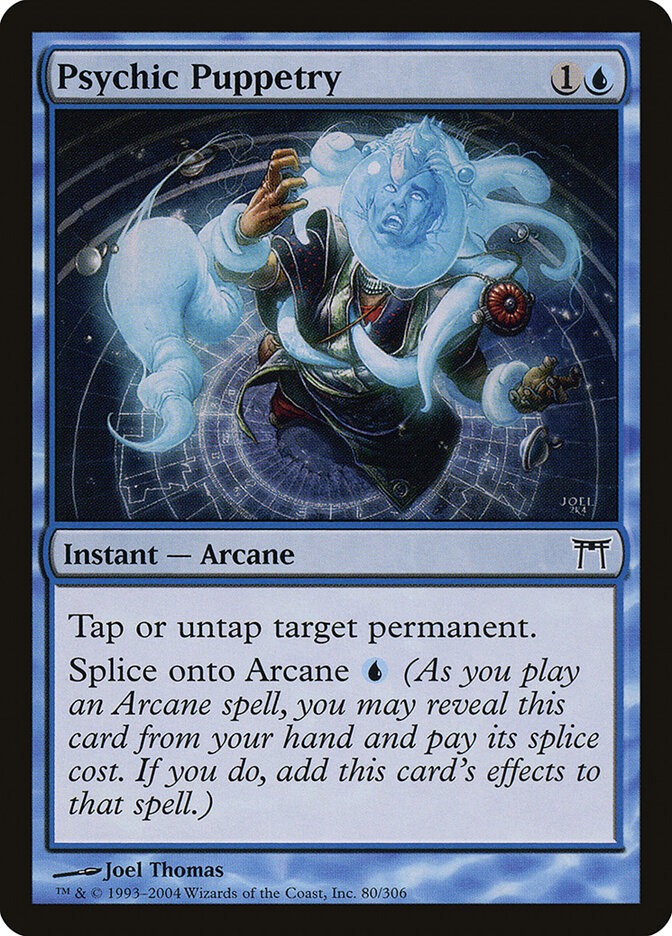 Psychic Puppetry (80) - Champions of Kamigawa (CHK)
