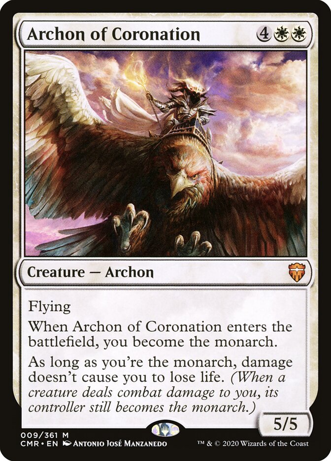 Archon of Coronation (9) - Commander Legends (CMR)