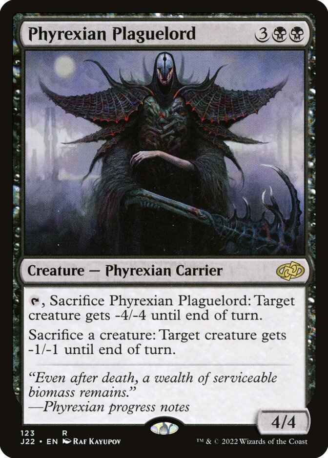 Phyrexian Plaguelord (123) - Jumpstart 2022 (J22)