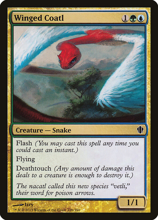 Winged Coatl (226) - Commander 2013 (C13)