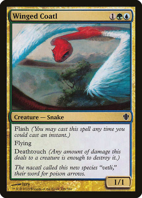 Winged Coatl (226) - Commander 2013 (C13)