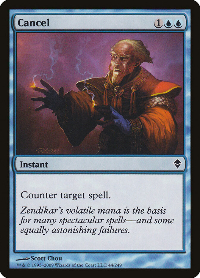 Cancel (44) - Zendikar (ZEN)