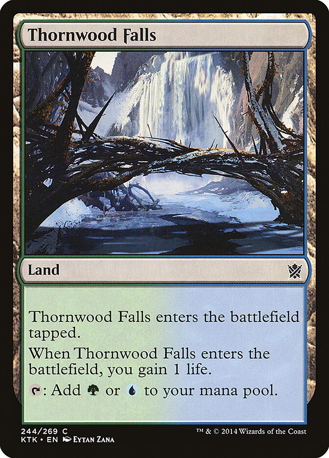Thornwood Falls (244) - Khans of Tarkir (KTK)