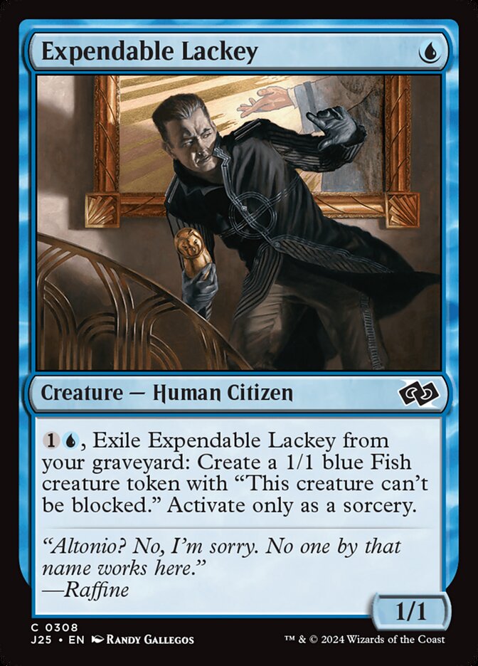 Expendable Lackey - Foundations Jumpstart (J25)