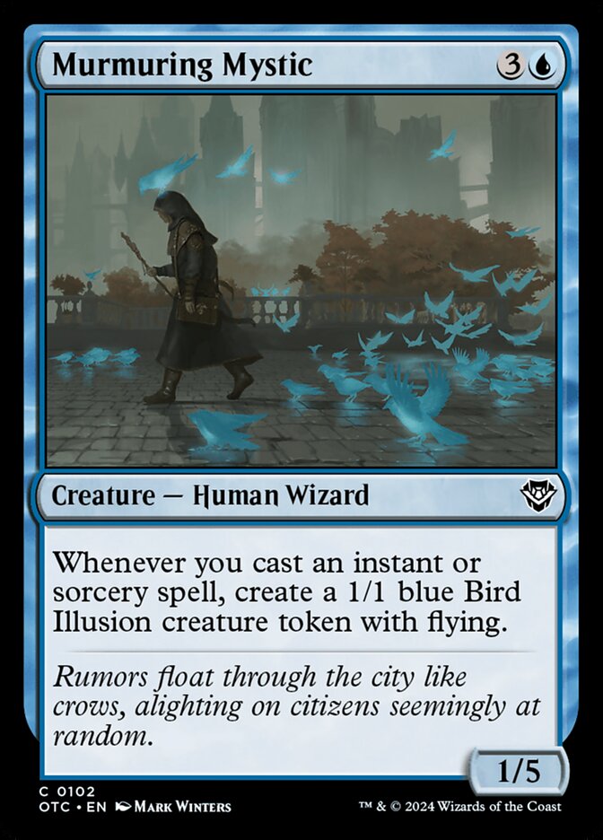 Murmuring Mystic (102) - Outlaws of Thunder Junction Commander (OTC)
