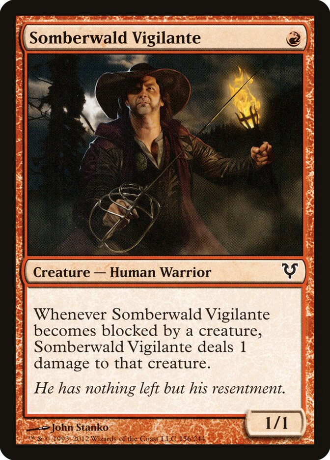 Somberwald Vigilante (156) - Avacyn Restored (AVR)