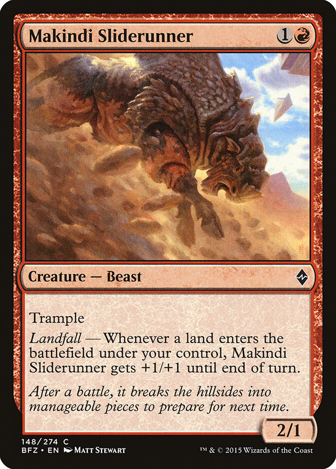 Makindi Sliderunner (148) - Battle for Zendikar (BFZ)