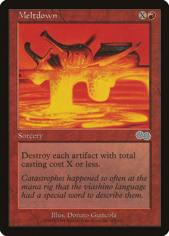 Meltdown (203) - Urza's Saga (USG)